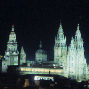 Catedral de Santiago de Compostela desde la Alameda