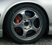 AP Racing brakes with Forgeline RS track wheels