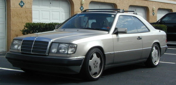Mercedes w124 sales roof rack