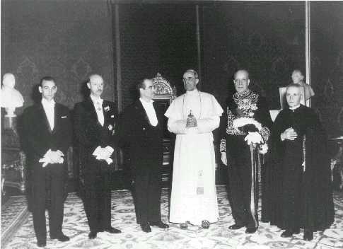 Pio XII, Manuel Cavaleiro de Ferreira