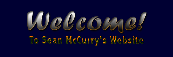 Welcome to Sean's Website