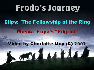 Pretty self-explanatory.&nbsp; It's about Frodo.&nbsp; And his journey.&nbsp; Hence, "Frodo's Journey."