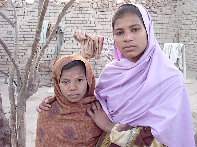 Safeena and her sister