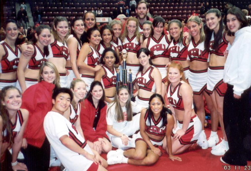 McGill Cheerleading Team 2003-2004