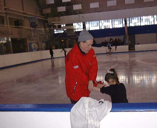 Working with a young student