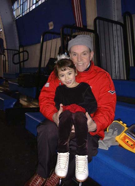 With Student, Hanako, age 6 