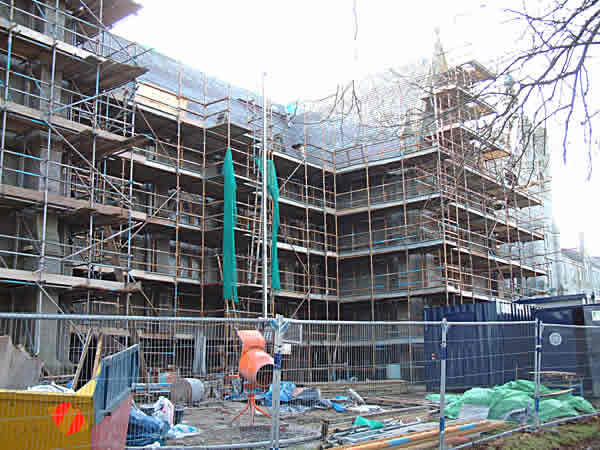 Chapel reapirs, early 2003