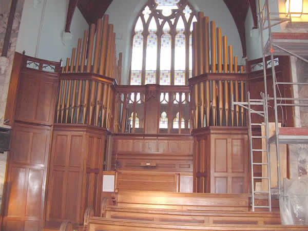 Chapel repairs, early 2003