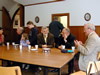 From left: Stuart Holden, Deacon David Forsyth, James Ryan