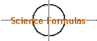 Science Formulas