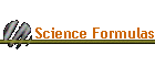 Science Formulas