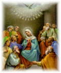 3- The descent of the Holy Spirit