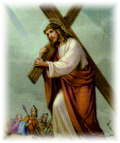 4- The carrying of the cross