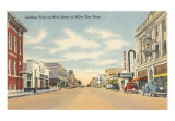 Main Street in the 1950's
