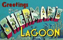 Sherman's Lagoon is a nationally syndicated comic strip
that appears daily in over 150 newspapers in the U.S. and around the world.