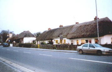A thatched house