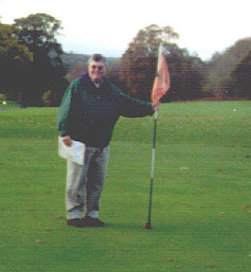on the golf course