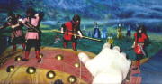 Walking on Gulliver