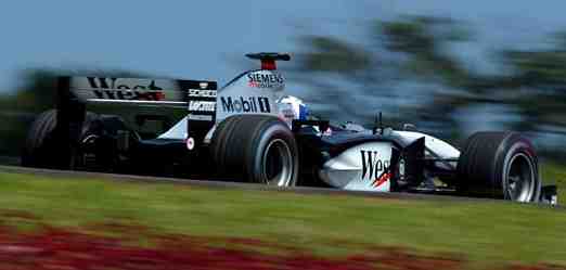 Coulthard On His McLaren - McLaren Star
