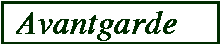 Avantgarde
