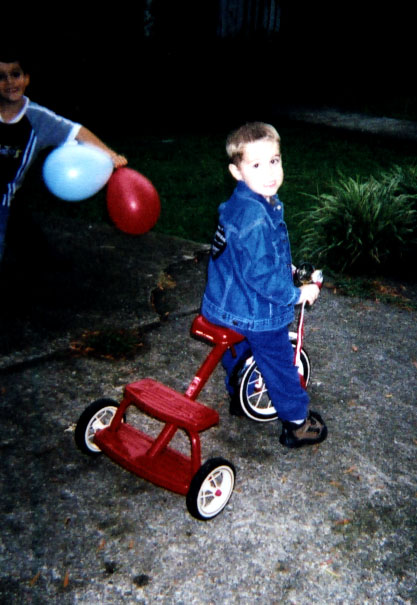 He'll have a bike soon enough