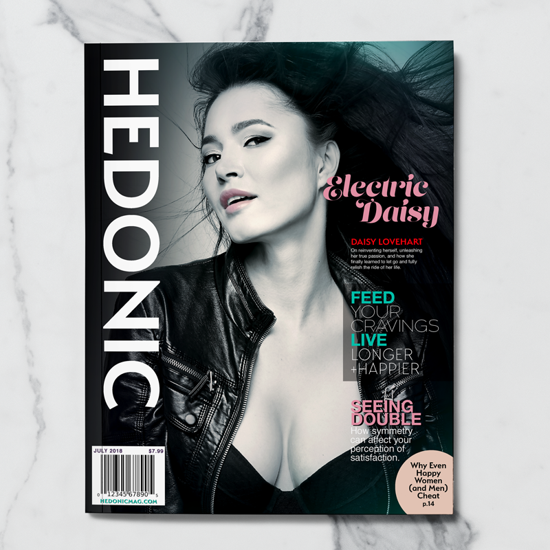MAGAZINE COVER, for HEDONIC Magazine