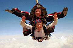 Skydiving 

Freefall