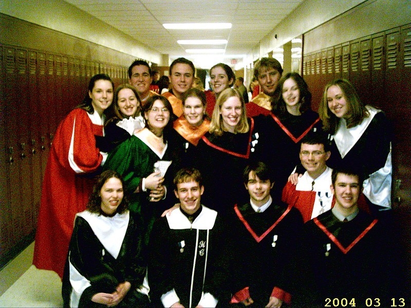 This was my "group" for the weekend!&nbsp; They, in a way, adopted me, being as I was the only one representing Marion Center and had no one else to really hang out with.&nbsp; They're all really awesome and were a lot of fun to hang with!&nbsp; And go figure, all of them are the people representing Indiana County!