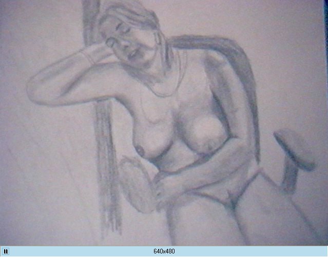 Drawing of Amber