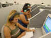 Here are some Level II students during a Lab. session.