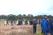 escorting people back