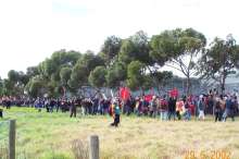 The march around the perimeter