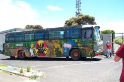 The Fredom Bus arrives