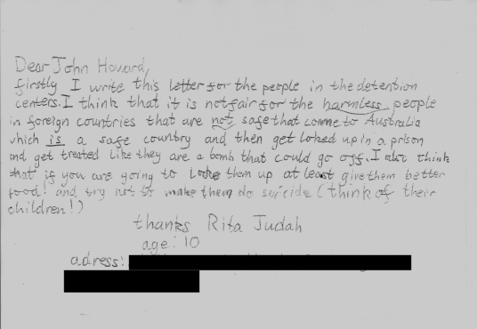 scanned copy of original, letter 1