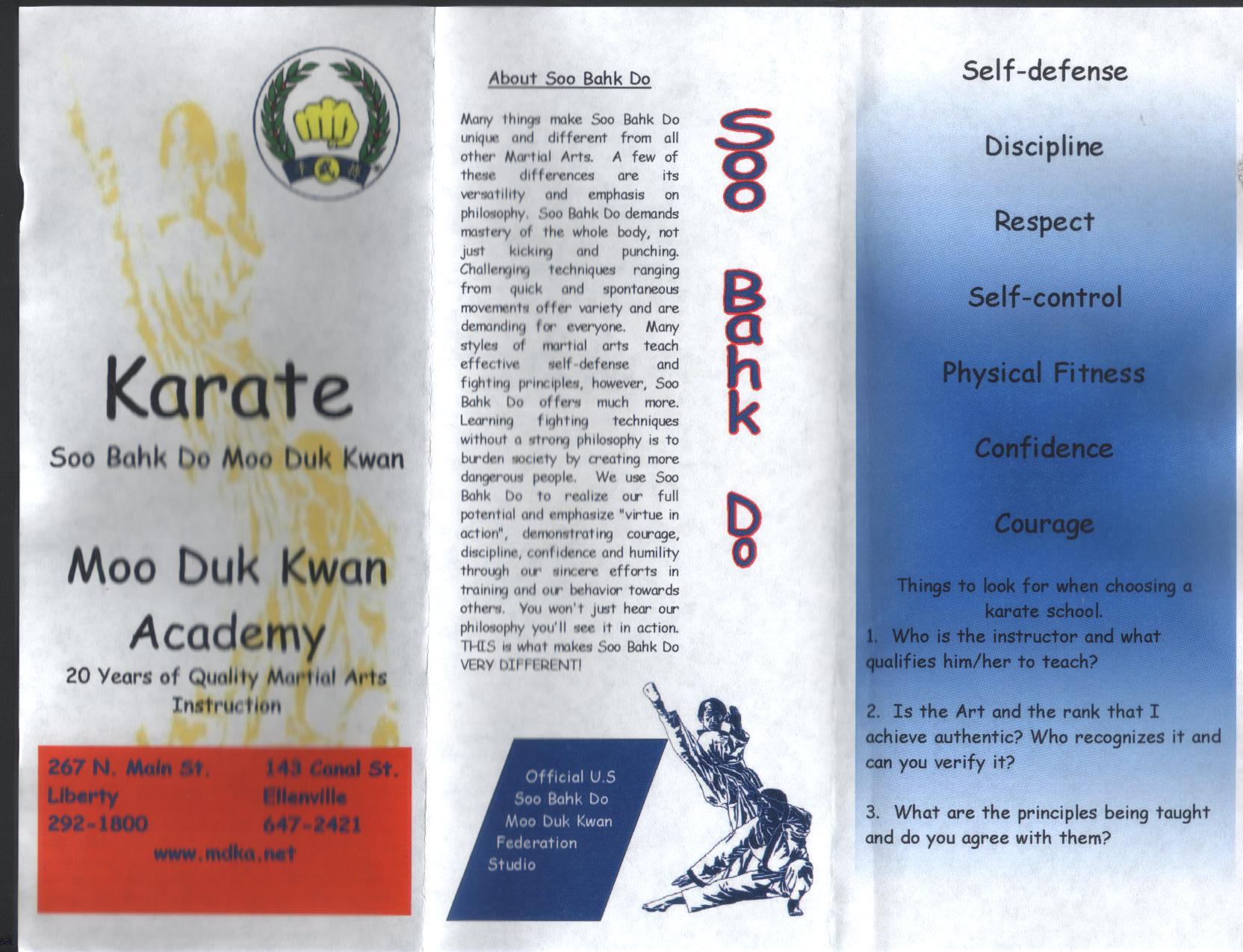 Liberty Moo Duk Kwan Academy