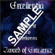 Excellence award sample