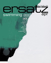 Pubblicato sulla rivista ERSATZ - Swimming pool - Magazine