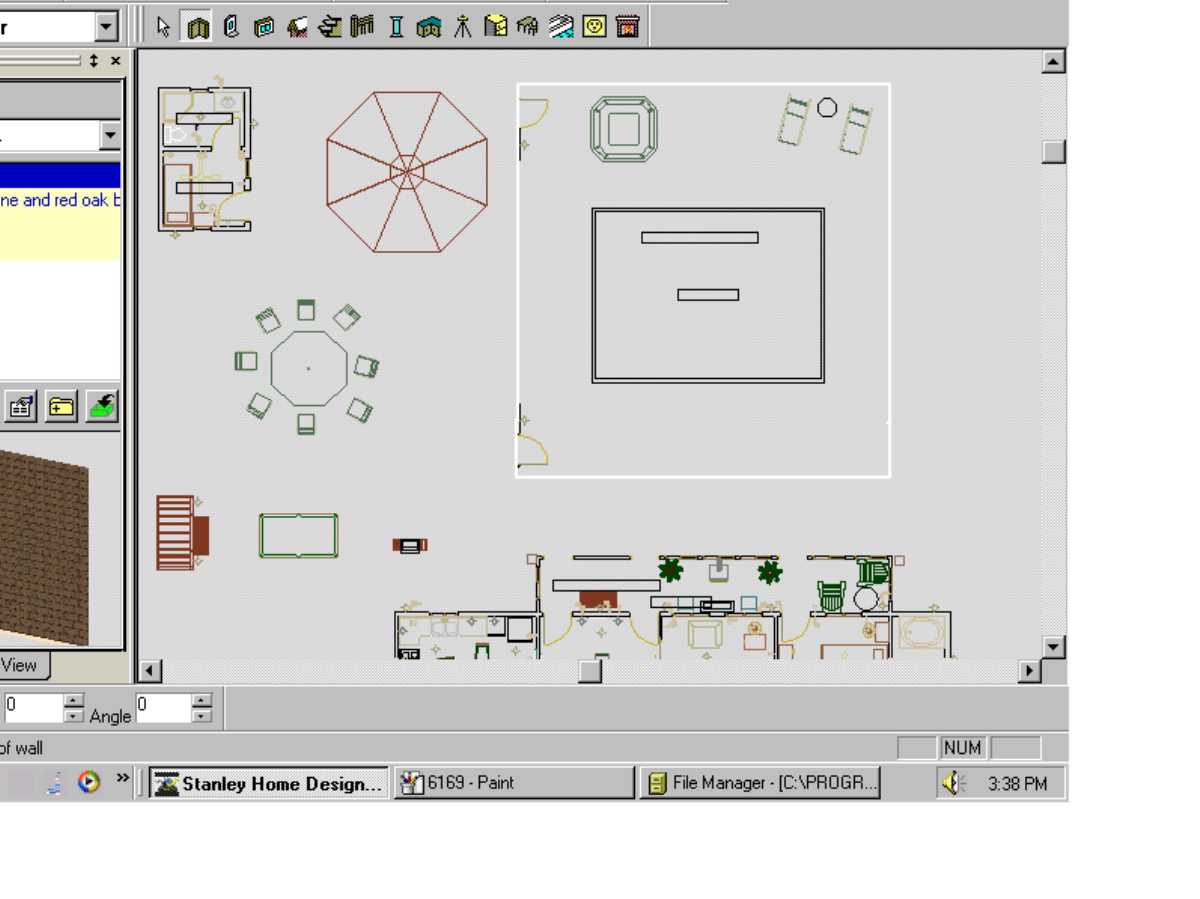 back yard lay out ideas, close up of back yard from plan on other page