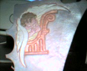 praying cherub