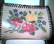 bird side of little clutch wallet