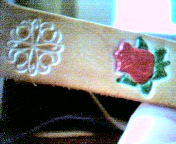 closer view of strap
