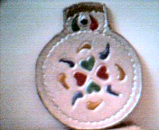 round xmas ornament