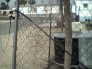 southeast corner line down close up