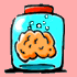 Brain: the mass of nerve tissue in the cranium of vertebrates.