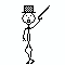 Little vaudeville stick man I stole