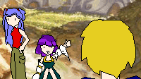 Yemi, Ming and the back of Dracoa's head