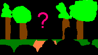 C'mon, guys, the worst thing that could happend is a giant pink question mark!