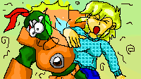 HEY!  STOP FARTIN' AROND AND SAVE THE WORLD ALREADY!
