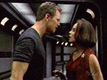 Tom Paris and B'Elanna Torres