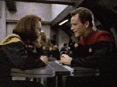 Tom Paris and B'Elanna Torres